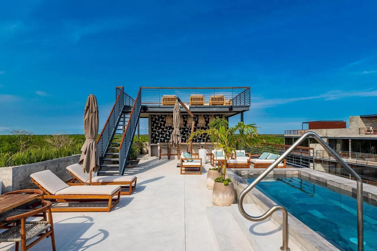 Incredible 1Br Swim Up With Private Cenote And Big Gym Apartment Tulum 0*,
