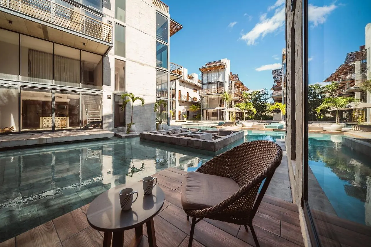 Incredible 1Br Swim Up With Private Cenote And Big Gym Apartment Tulum Mexico