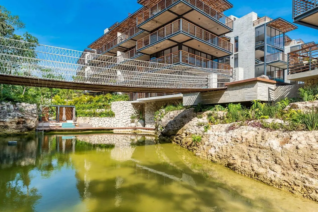 Incredible 1Br Swim Up With Private Cenote And Big Gym Apartment Tulum