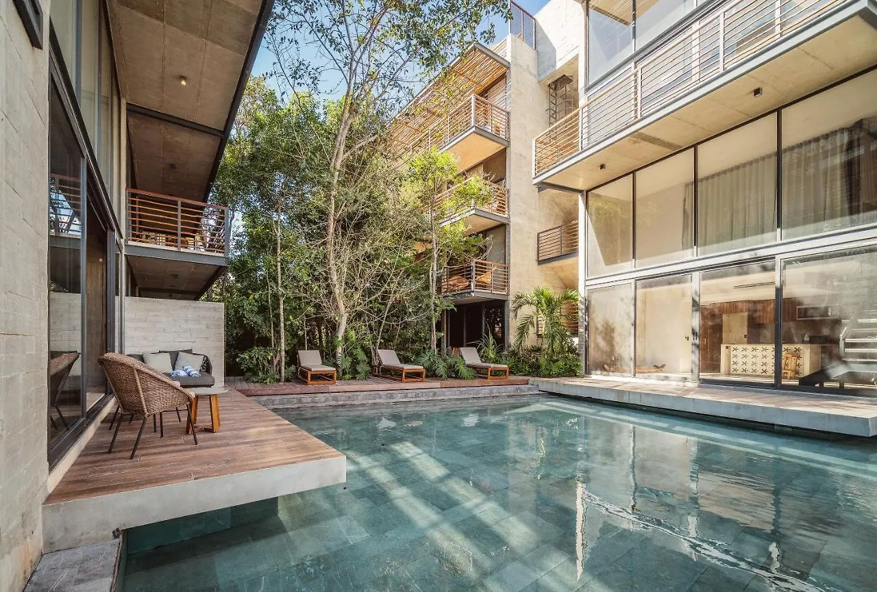 Incredible 1Br Swim Up With Private Cenote And Big Gym Apartment Tulum