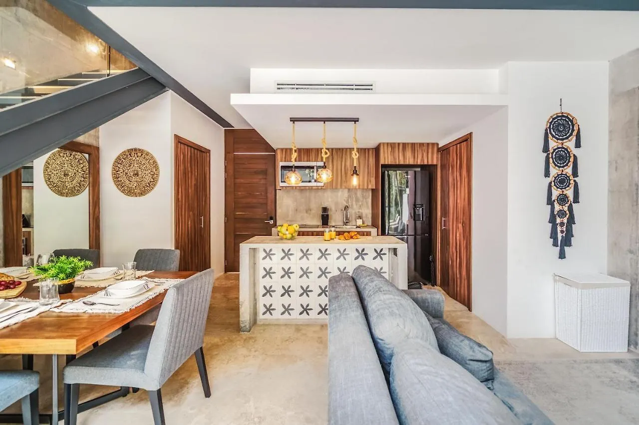 Incredible 1Br Swim Up With Private Cenote And Big Gym Apartment Tulum
